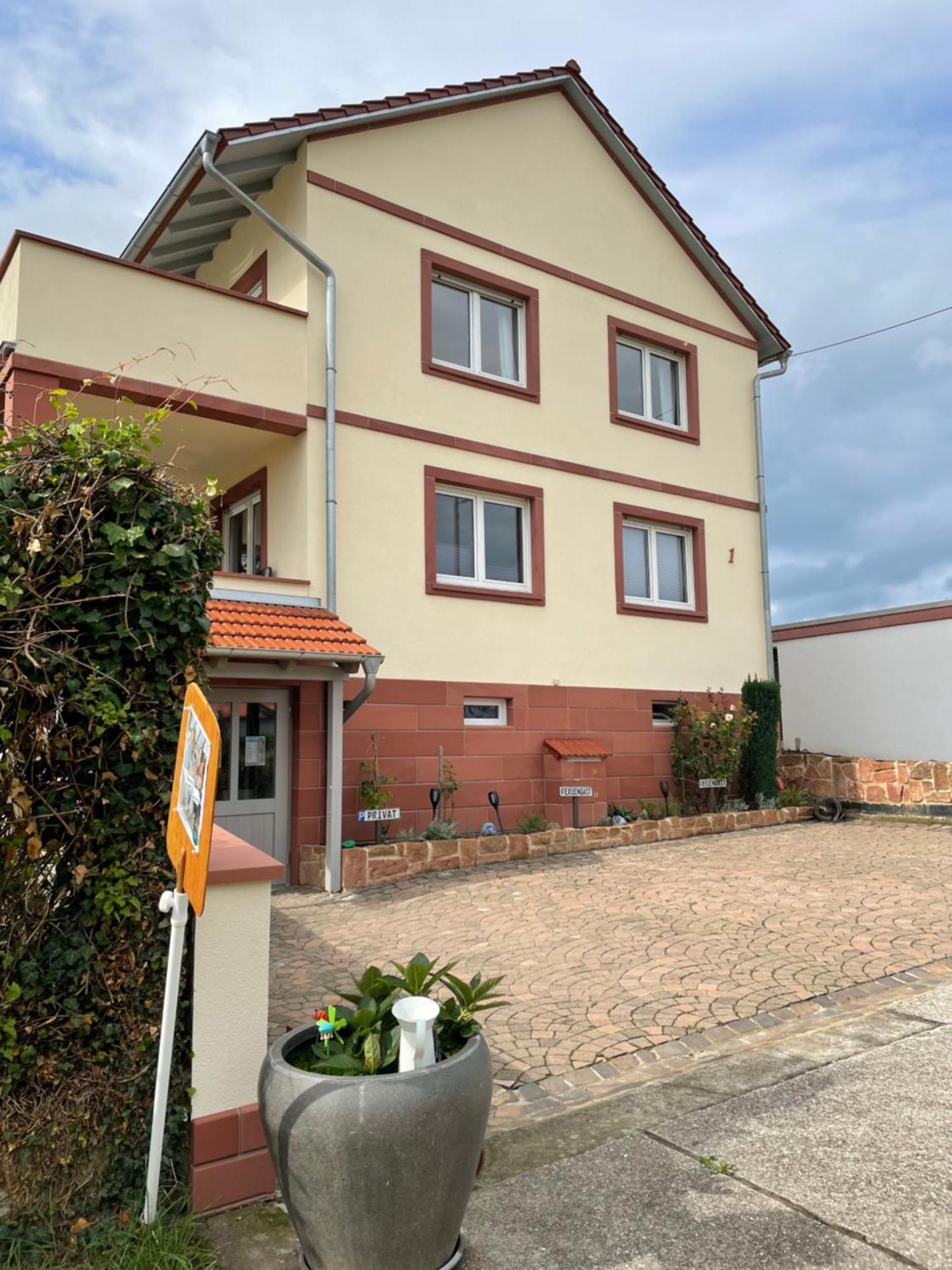 Haus Rebenblick Apartman Dierbach Kültér fotó